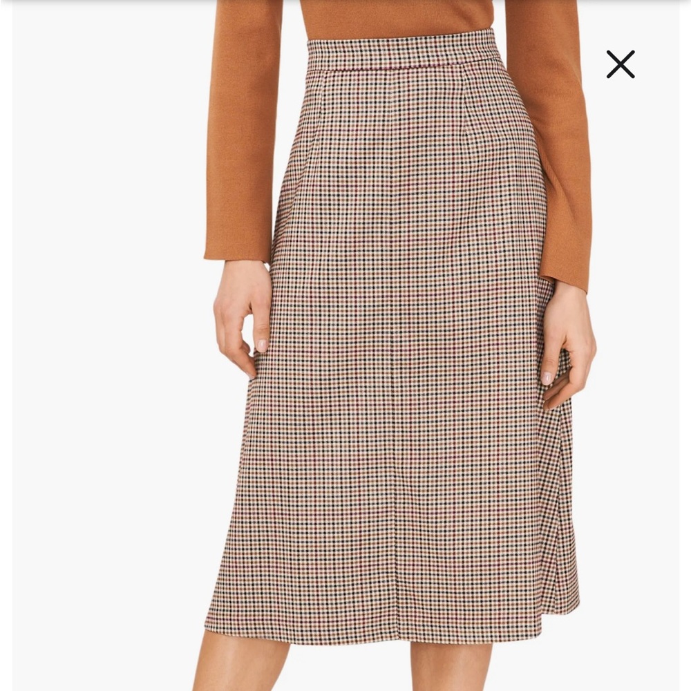 Halogen Plaid Skirt